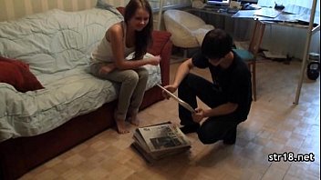 Preview 4 of Mom Cheat Fucking - Skinny teen slut fucked and facialed