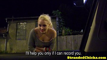 Preview 1 of Panjab Rap Sex Mms Com - Stranded russian chick gets cum in her mouth