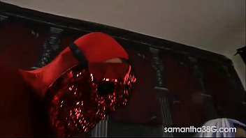 Preview 4 of 2 Minutes Videoxxx - Busty BBW Samantha 38G Dresses as Ghoul and Fucks Superhero