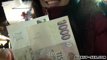 Preview 1 of Family Sex Som - Amazing amateur Czech girl Jess Silvermoon fucked for cash