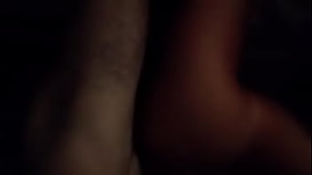 Preview 2 of Anal Guide Tube - brunette gets her pussy fucked hard from behind