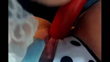 Preview 3 of Lesbian Caught Turns Ffm - Ex girlfriend masturbaing