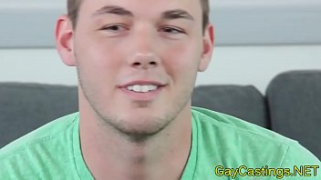 Preview 1 of Mom Son Father Hot Faimly - Gaycastings hunks ass tested by agent