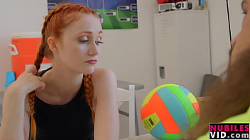 Preview 1 of Anjela White Blackedcom - Scarlet Skies Caught Her Coach