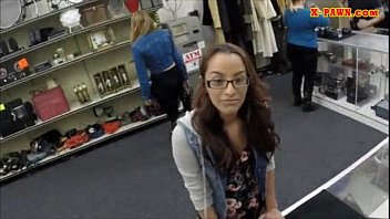 Preview 1 of Force Tearing Mom - College student sells her books and nailed at the pawnshop
