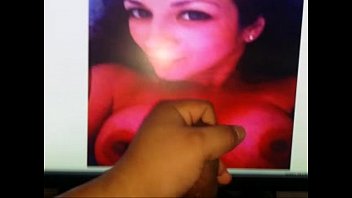 Preview 3 of Sanilaxxx - Tribute to Devastadormente. Quieria mi leche en sus tetas. Cum shot on her titts