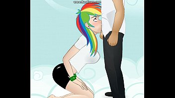 Preview 1 of Valentine Teen Marvel Naomi - SDT Rainbow Dash