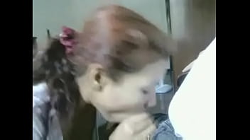 Preview 1 of Divino Rae7 - Giving my boyfriend a blowjob in his office and got taken by surprise because he came really fast so could not stop laughing