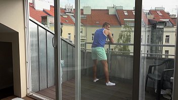 Preview 1 of Samantha Anderson Brazzer - Four guys fuck bareback at WilliamHiggins Wank Party