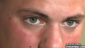 Preview 2 of Geliamp - Nice Blonde Buff Guy Masturbation Interview