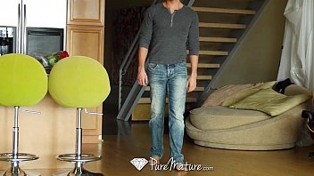 Preview 2 of Shy Wife Small - HD PureMature - Brunette milf Bella gets ready for her man on Valentine&#039_s Day