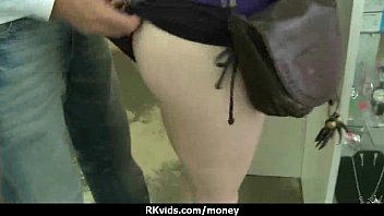 Preview 3 of Angelina Public Park - Tight teen fucks a man in front of the camera for cash 19