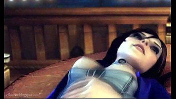 Preview 3 of Collage Beauty Girl Sex - Elizabeth Comstock (Bioshock) gets drilled in Columbia