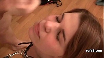 Preview 2 of Xxxvidioe 5th And - Kinky Teen Slut Jammed In Her Place