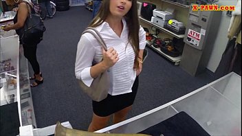 Preview 1 of Xl Girls Titjob - Big butt amateur fucked in the backroom of a pawnshop
