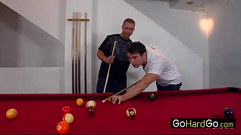 Preview 1 of Search Nonage - Kara Novak Threesome on the pool table porn