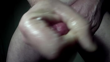 Preview 4 of Yong Pusse - Huge Load Cum Spray Slo Mo Male Solo Masturbation Sound