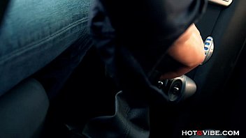 Preview 4 of Tyeler - Horny Latin GF squirts in his car