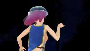 Preview 2 of Dvoyki I Dzhoker Poker - touhou yuyuko poledance MMD