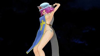 Preview 3 of Dvoyki I Dzhoker Poker - touhou yuyuko poledance MMD
