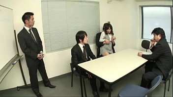 Preview 1 of Porn Training Class - Japanese girl oral sex at the office