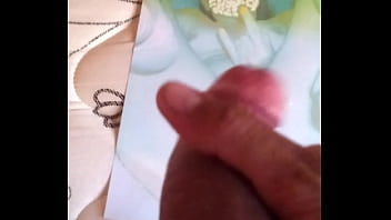Preview 2 of Vagina Wedgy - gozando na foto da esposa
