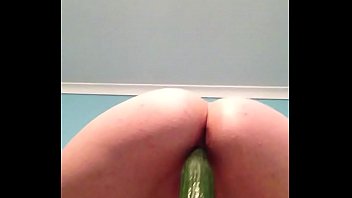 Preview 3 of Xzxxvdeo - Aussie blonde plays with cucumber