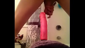 Preview 1 of Masses And Sex - Bottom Boy Taking Big Pink Dildo In The Ass!