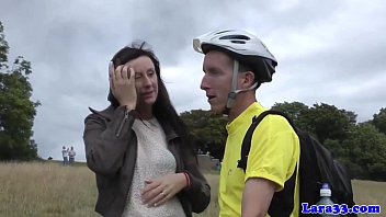 Preview 1 of Anal Ack - British mature picks up cyclist for fuck