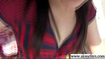 Preview 4 of Creampied For Doughter - Horny Girl Fill Her Holes Will All Kind Of Sex Toys vid-15