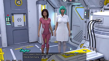 Preview 2 of Hindi Awaj Me Desi Delhi Xxx - Stranded In Space #42 - Meeting with petite superstar