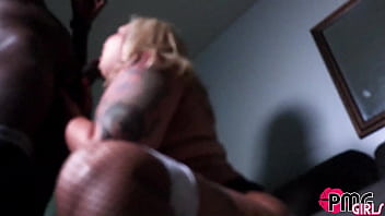 Preview 2 of Www Iyotube Com - DAVINA RAINES SWALLOWS BLACK COCK