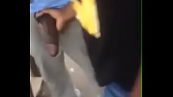 Preview 3 of Small Saggy Men - Zimbabwean bitches prayses big black Dick