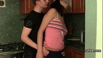 Preview 4 of Turkis Tits - Teen Lucy in bondage is teased by horny guy