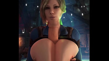 Preview 1 of Www Bangla X Video - [Fallout] Trishka Shows off her Vault Suit&#039_s Tittyfuck Abilities!