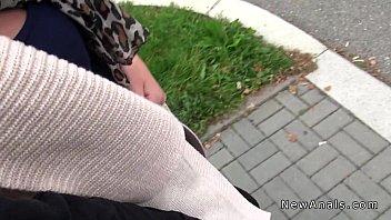 Preview 1 of Gay Funk Toilet Public - Juicy ass amateur girlfriend anal fucks