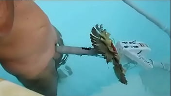 Preview 2 of Bbw Femdom Training - Pool Cleaning Machine