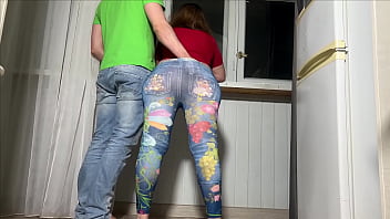 Preview 1 of Enbi 2 - Strict stepmom herself took his cock in her mouth and spread her big ass for anal