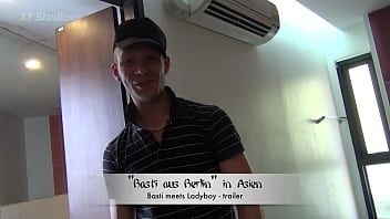 Preview 1 of Sweet Hetero - Basti vs Ladyboy trailer