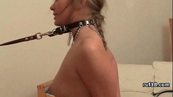Preview 2 of Fallon Hannah - Teenie fucked in hard bondage