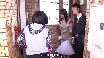 Preview 1 of Abbey Brooks Full Porn Videos - (ENG SUB) My wife says she did it for me [For more free English Subtitle JAV visit myjavengsubtitle.net ]