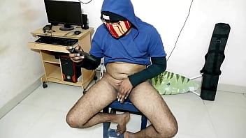 Preview 4 of Danny Fucking Big Ass Dogystil - Handjob a hot dick while watching porn