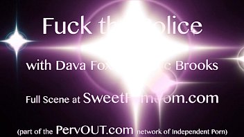Preview 1 of Female Ampits - Fuck the Police w Dava Foxx FEMDOM STRAPON BALLBUSTING EDGING