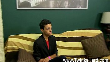 Preview 2 of Sucking Latex - Gay porn Dustin Cooper wants to give older fellows a try and he