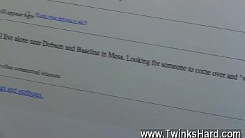 Preview 1 of Sucking Latex - Gay porn Dustin Cooper wants to give older fellows a try and he