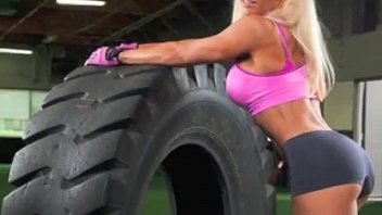 Preview 3 of Niccotee Sea - ANGT HOT re DEFINED! America&#039_s HOT Girls of the GYM Campaign.