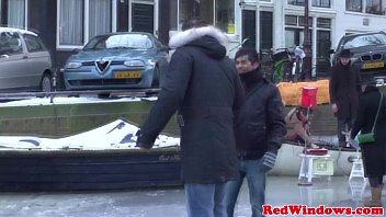 Preview 1 of Hd Hxic - Real dutch hooker getting rimmed