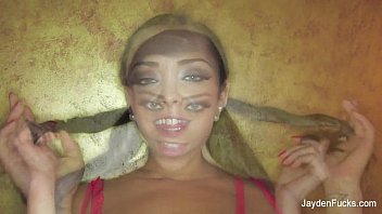 Preview 1 of Silly Son - Busty Brunett Jayden Jaymes Lesbian Fuck