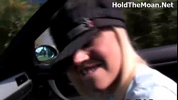 Preview 3 of Sexhot Sexster - blonde babe flashes her assets in public