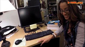 Preview 2 of Bussexcom - College student sells her books and fucked to earn money